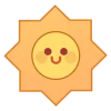 love and deepspace yellow emoji