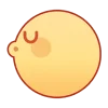 love and deepspace yellow emoji