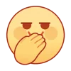 love and deepspace yellow emoji