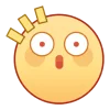 love and deepspace yellow emoji
