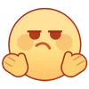love and deepspace yellow emoji