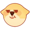 love and deepspace yellow emoji