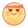 love and deepspace yellow emoji