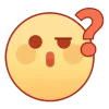 love and deepspace yellow emoji