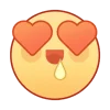 love and deepspace yellow emoji
