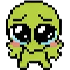 meme pixel frog emoji