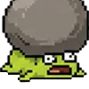meme pixel frog