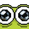 meme pixel frog