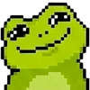 meme pixel frog