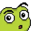 meme pixel frog