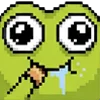 meme pixel frog