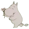👉🏻 : Moomins emoji