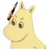 👉🏻 : Moomins emoji