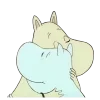 👉🏻 : Moomins emoji