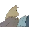 👉🏻 : Moomins emoji