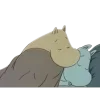 👉🏻 : Moomins emoji
