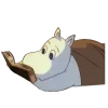 👉🏻 : Moomins emoji
