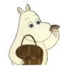 👉🏻 : Moomins emoji