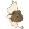 👉🏻 : Moomins emoji