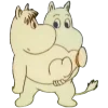 👉🏻 : Moomins emoji