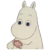 👉🏻 : Moomins emoji