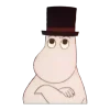 👉🏻 : Moomins emoji