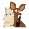 👉🏻 : Moomins emoji