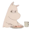 👉🏻 : Moomins emoji