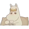 👉🏻 : Moomins emoji