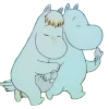 👉🏻 : Moomins emoji