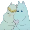 👉🏻 : Moomins emoji