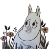 👉🏻 : Moomins emoji