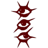 dark red →