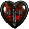 dark red →
