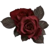 dark red →