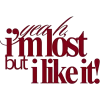 dark red →
