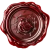 dark red →