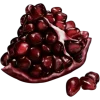 dark red →