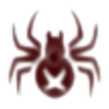 dark red →