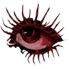 dark red →