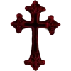 dark red →