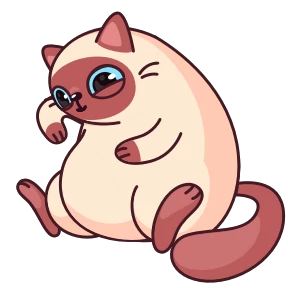 Котик Веня — стикер 23