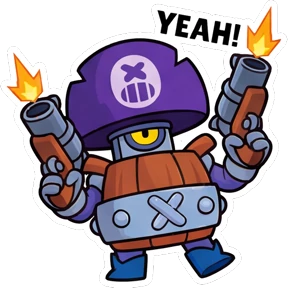 BRAWL STARS — стикер 20