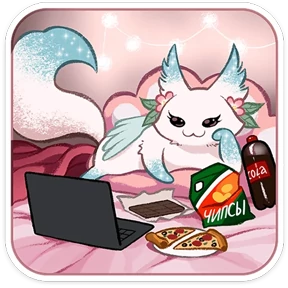 Минто — стикер 73