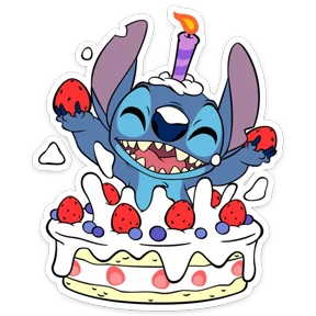 Стич — стикер 27