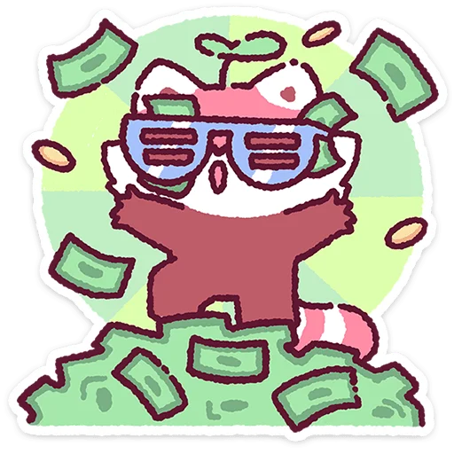 – стикер для Telegram