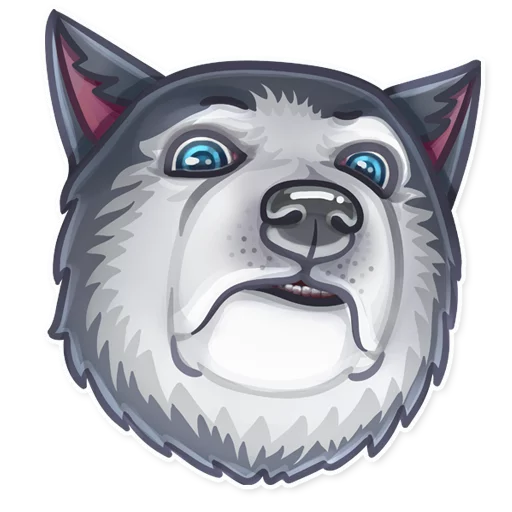  – стикер для Telegram