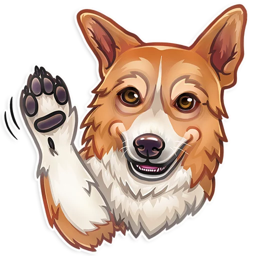  – стикер для Telegram