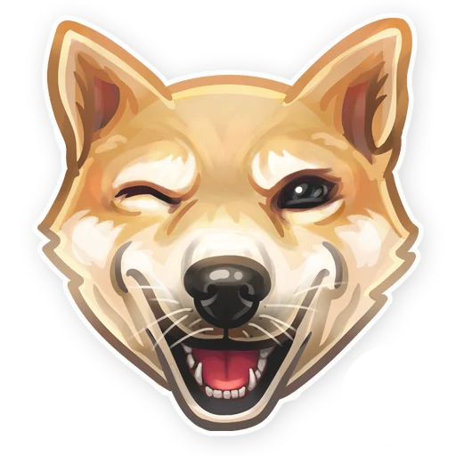  – стикер для Telegram