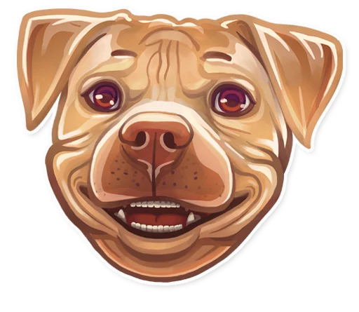  – стикер для Telegram